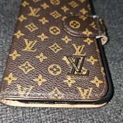 Louis Vuitton phone case.