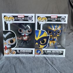 Marvel Lucha Libre Funko Pop Bundle 