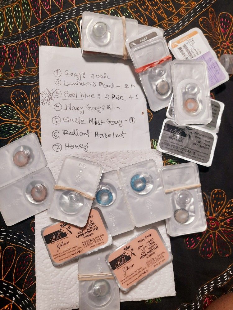 Eye Contact Lenses (Brand New)
