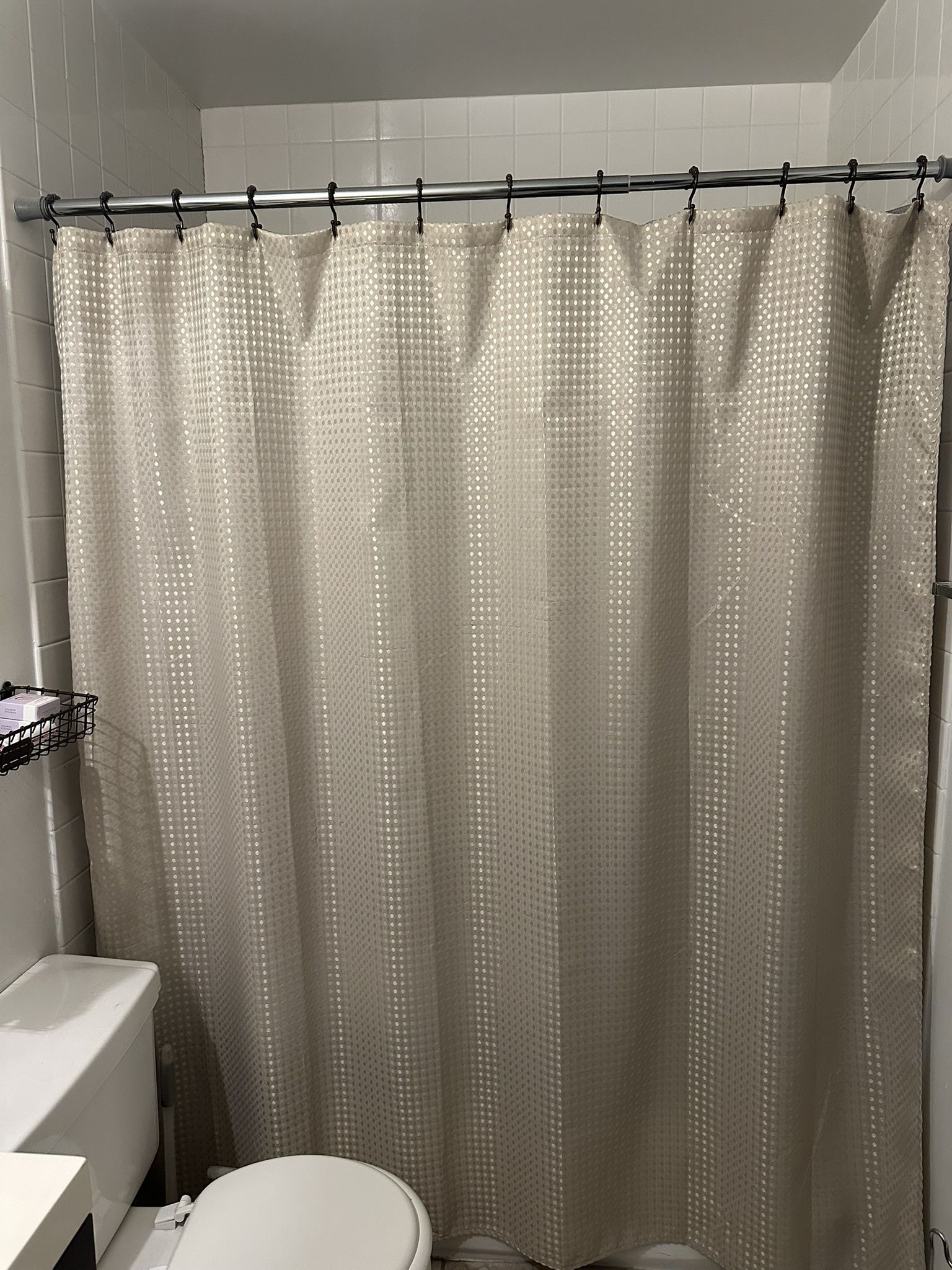 Shower Curtain With Hooks