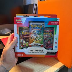OUT OF STOCK Pokémon First Partner Illustration Collection — Series 2