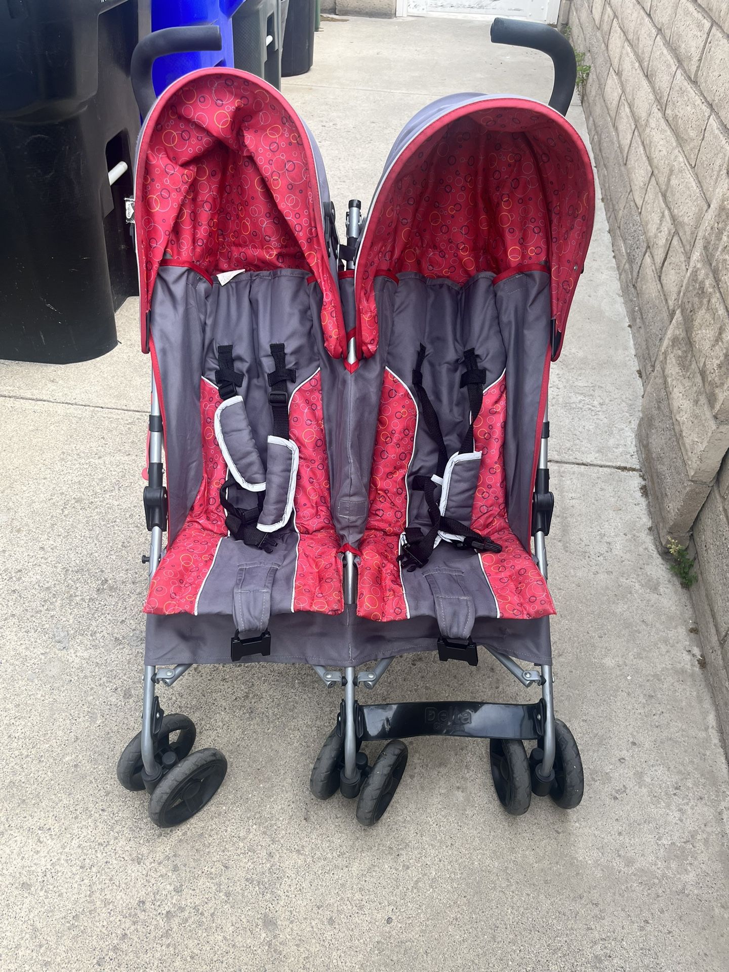 Light Double Stroller - Free