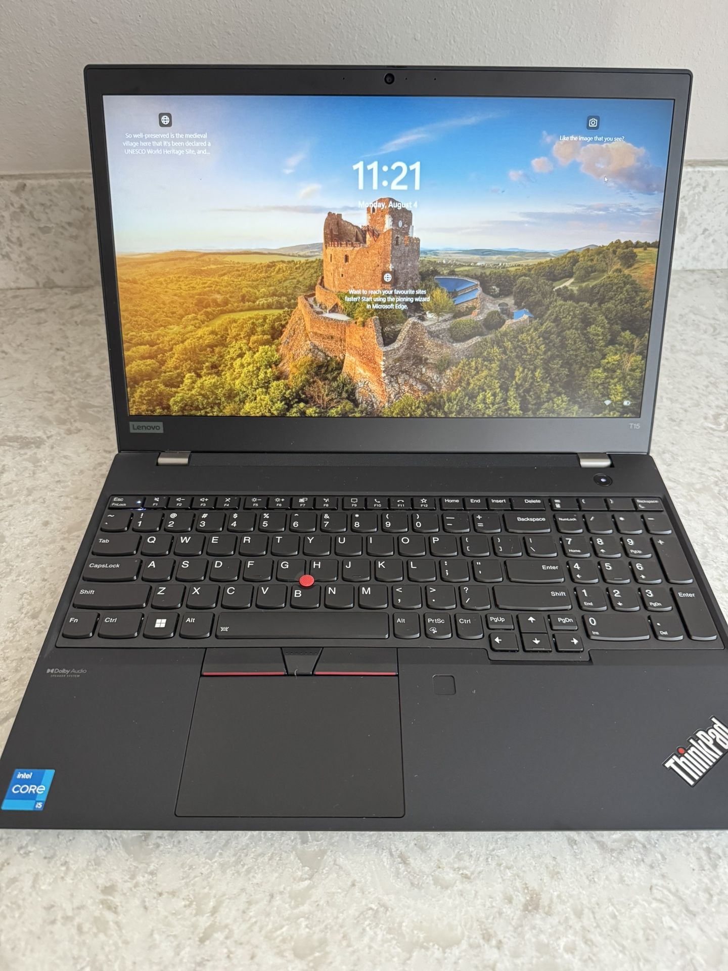Lenovo ThinkPad T15 – i5 11th Gen • 16GB RAM • 512GB SSD • 21 Months Warranty