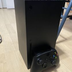 Xbox One Series X With Controller, Power Cable, And HDMI Cable