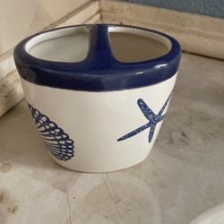 Toothbrush, Holder, Nautical Themed