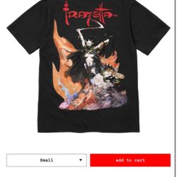 Supreme/Frank Frazetta Woman With Scythe Tee  Size XXL