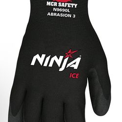 Ninja Ice N9690 Safety gloves —-  35 Pairs - 100$