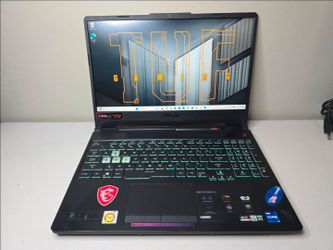ASUS TUF Gaming F15 – i7 | RTX 3050 | 64GB RAM | 3TB Samsung SSD