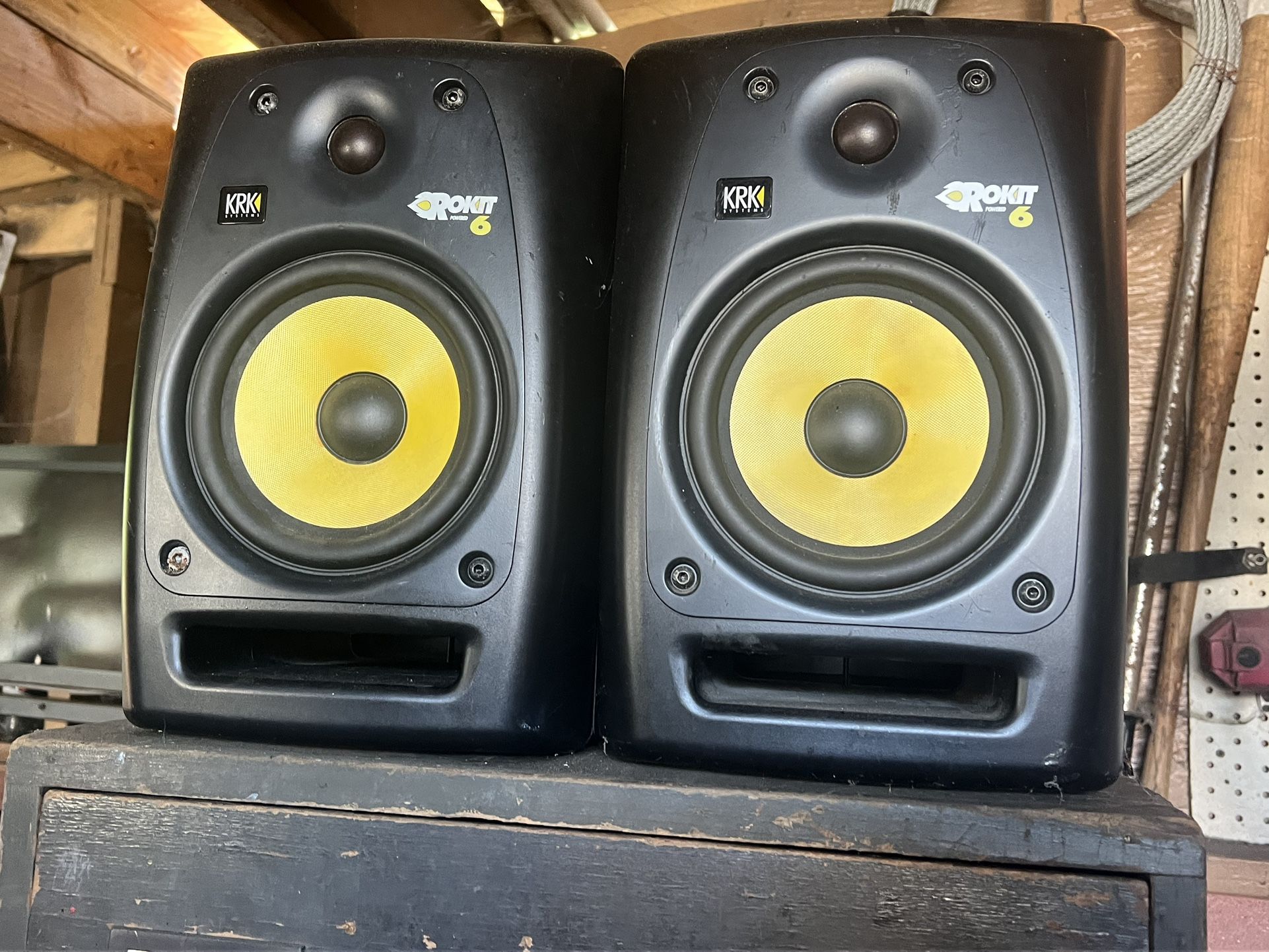 KRK Rokit RP6 G3 Active Powered Studio Monitor rp6g3