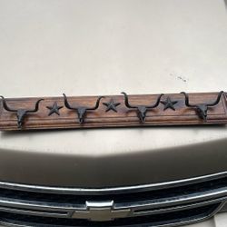 Western theme coat/hat rack