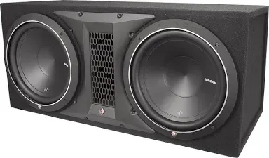 2 fosgate 12 in box and fosgate amp. Subs car