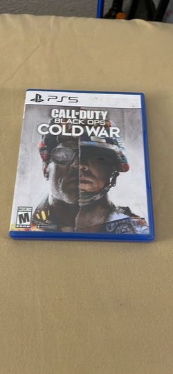 PS5 call duty Black Ops Cold War game