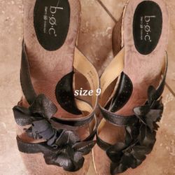 Wedged Sandals Size 9