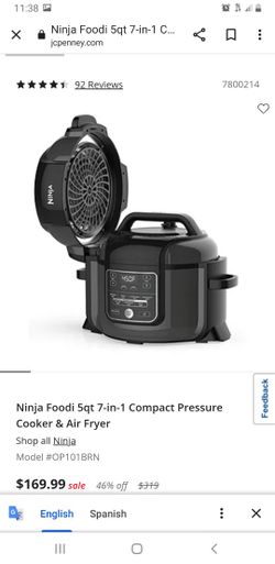 Ninja foodi op101brn outlet