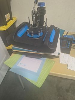 Brand new 4-in-1 print press and cricket