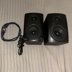 Two sterling MX3 speakers