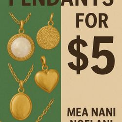 Pendants For 5$