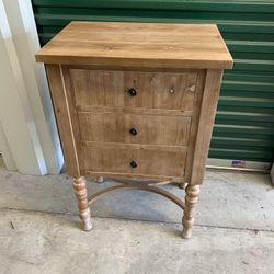 Wooden Nightstand/End Table 
