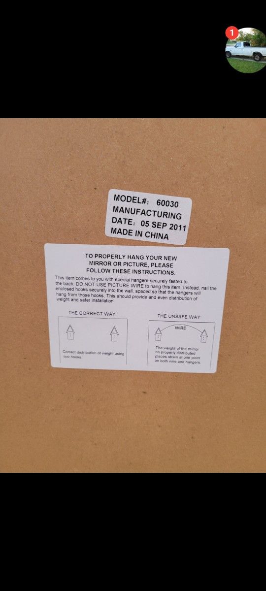 Mirror Frame Decoration Mirror