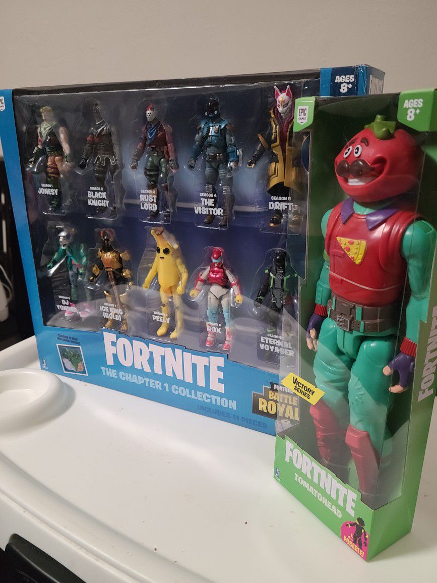 Fortnite Chapter 1 Collection & Tomato Head Figure