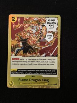 Bandai One Piece TCG Flame Dragon King Ultra Deck: The Three Brothers Common, #ST13-017 - NO TRADES-NO OFFERS-PRICE FIRM
