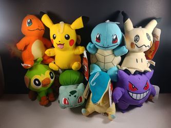 Pokemon Nintendo Collection Pikachu Plush dolls 6-9" Stuffed Animals V2