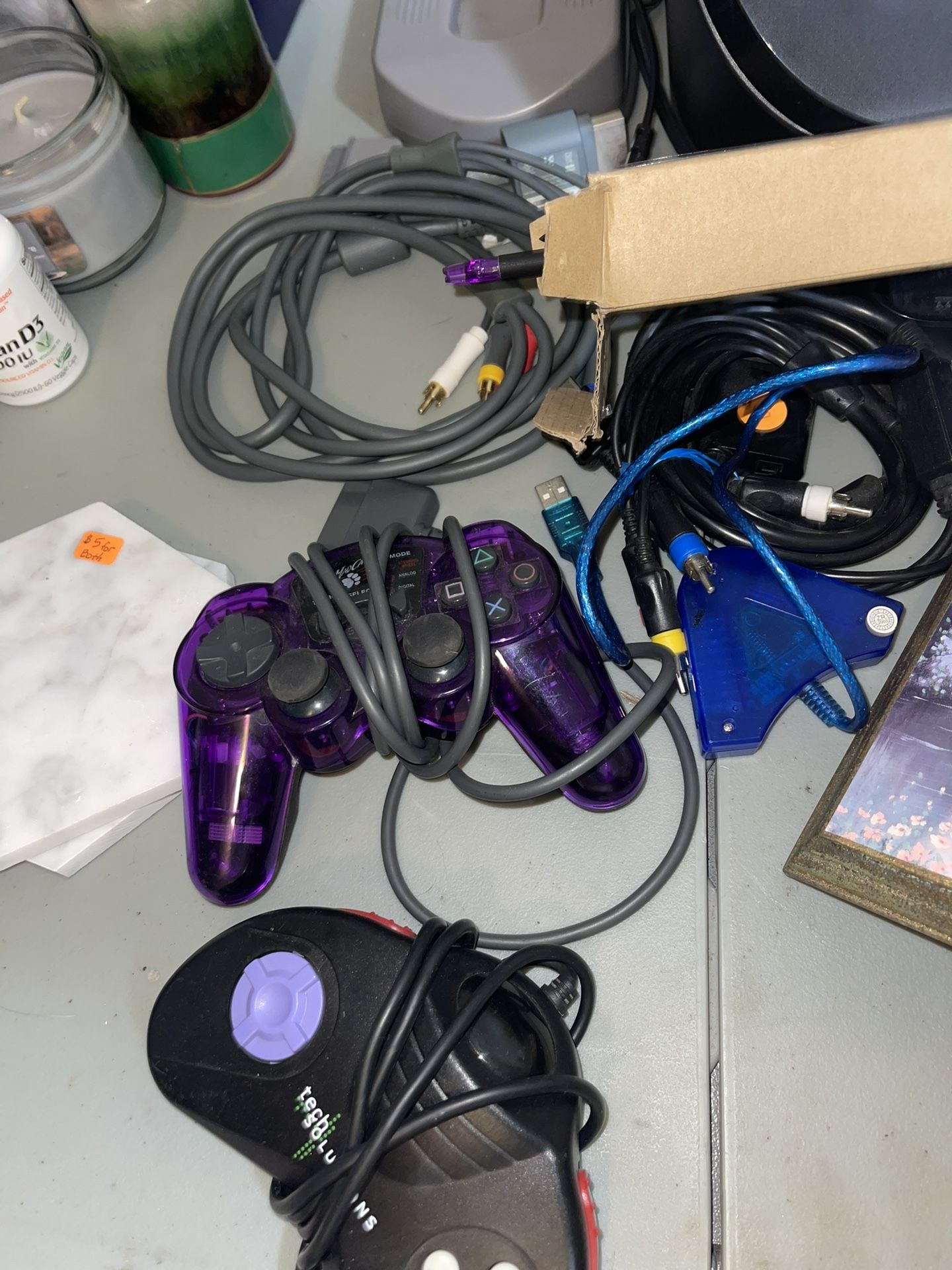PlayStation Controllers For PS2 And PS3