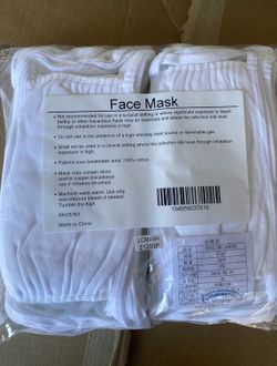Cotton Face Mask (pack Of 50)