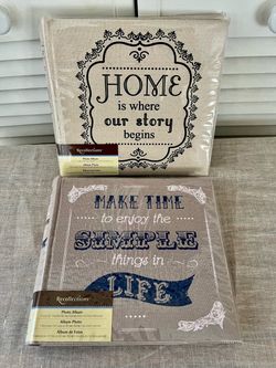 Recollections 200-Photo Albums 4x6 New Sealed