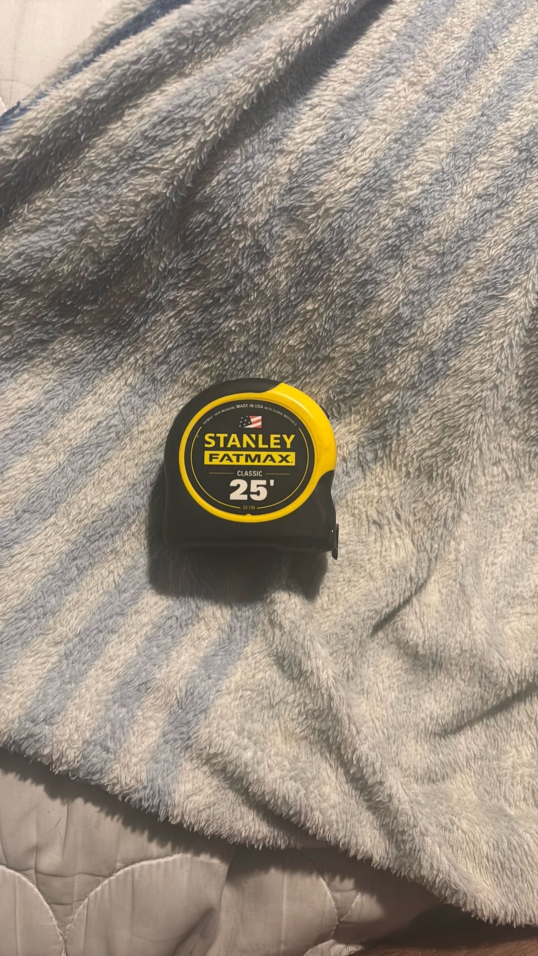StanleyFatmax25Ft measure tape