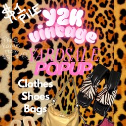 Y2K Yard sale Pop Up