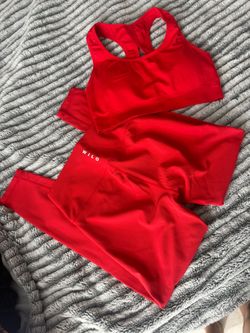 Leggings and Sports Bra Set