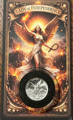 1/10 Oz 2026 Libertad "Lady of Independence" silver collectible Coin in Assay