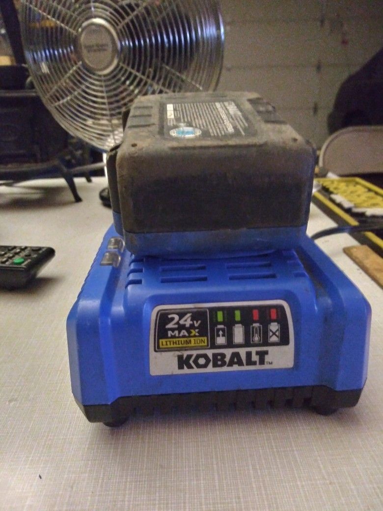 Battery And Charger Kobalt