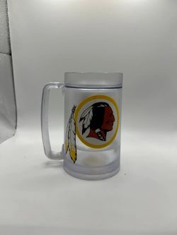 Washington Redskins Thermo saver clear NFL game day mug