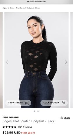 Fashion Nova Bodysuit XS New/Never Used