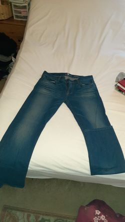 Size 7 for all man kind jeans