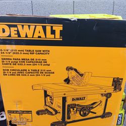 TABLE SAW DEWALT 