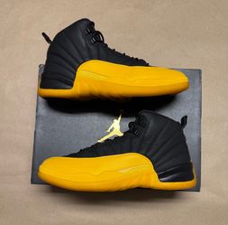 Nike Air Jordan 12 XII Retro University Gold Mens size 10.5 Basketball Shoes!