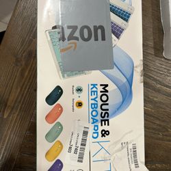 Pink Bluetooth Keyboard And Mouse 