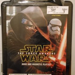 Start Wars Book and Magnetic Playset