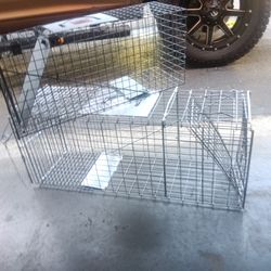Large large and medium animal traps