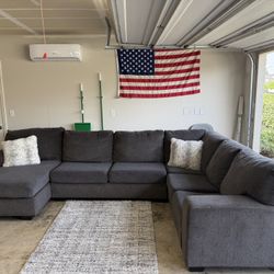 Very Large Grey Sectional 