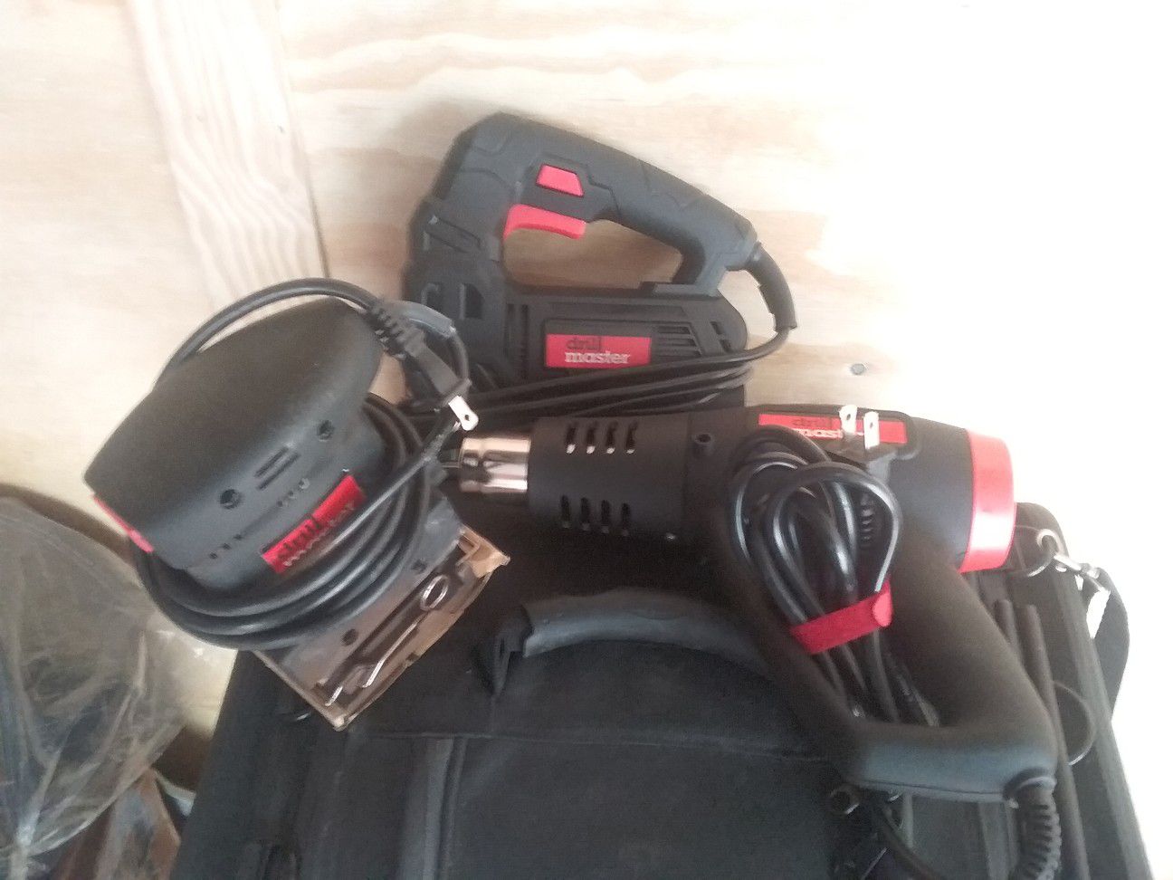 3pc DRILL MASTER POWER TOOLS $35