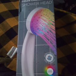 Color Changing LED Shower Head