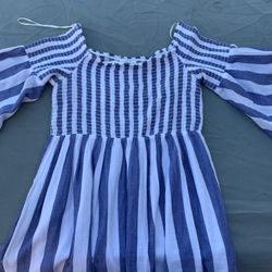 #lucky Brand #dress #medium #ladies #girls #womens #striped