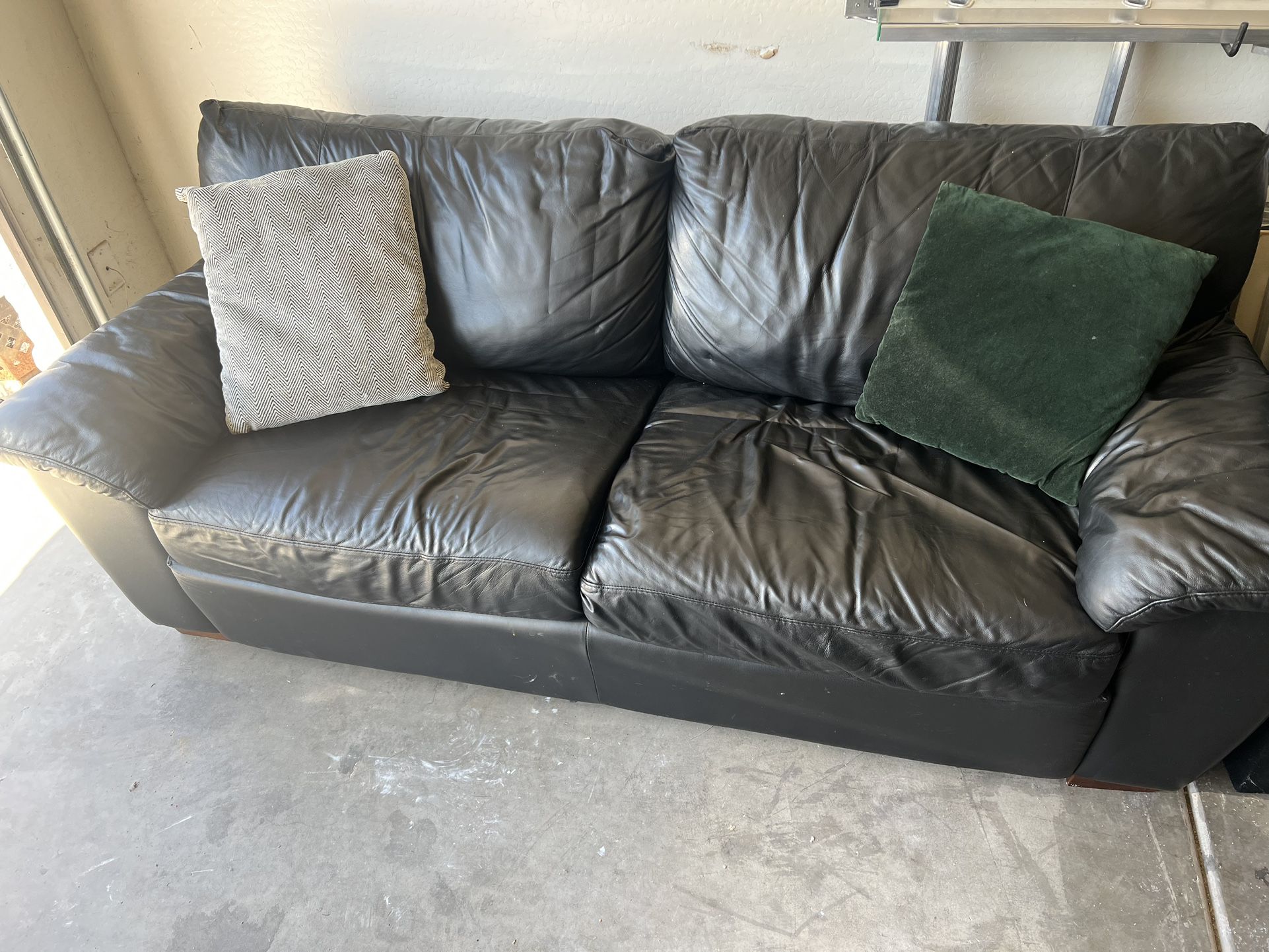 Leather Couch
