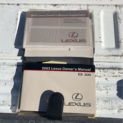 Lexus ES 300 Owner’s Manual 