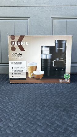 Keurig K-Café Essentials Single Serve K-Cup Pod Coffee Maker, Black BRAND NEW IN BOX