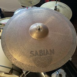 21” Sabian B8 Ride Cymbal For Drum Set. Pickup at Kempsville library 
